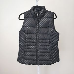 Talbots Polka-dot vest size medium.